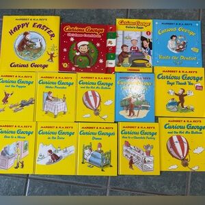 Curious George Book Set - Hard and soft cover
